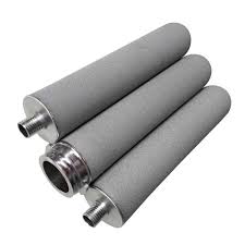 1-90 Microns 316L Stainless Steel Sintered Metal Filter Mesh Candle Filter Element Sintered Metal Fiber Felt Powder Filter