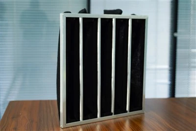 Big Dust Holding Capacity Pocket Air Filter For Commercial Buildings