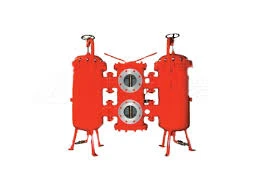 Double Cartridge Pipeline Filter