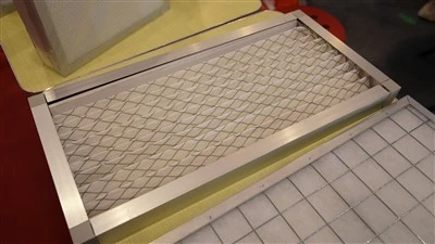 High Dust Good Versatility Capacity G4 Pleated Panel Primary Air Filter