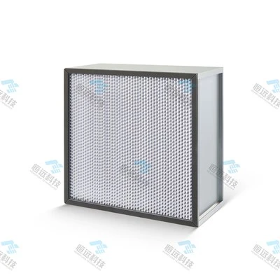 High Efficiency Air Filter with Partition