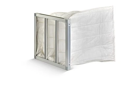 HDC5/6 Bag Type Filter Clean Room Central Ventilation And Air Conditioning System Medium Efficiency Filter