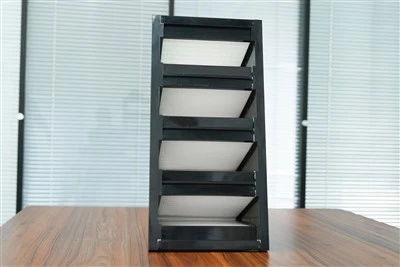 Large Volume High Efficiency ABS Frame W Type V Shape Air Filter For Clean Room