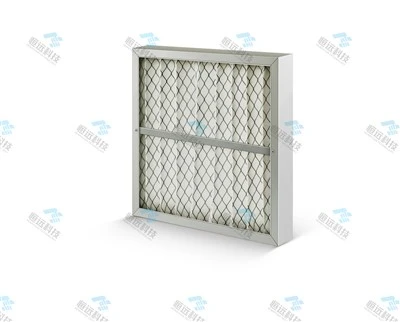 Metal Filter Screens With Aluminum Frames And Corrugated Aluminum Mesh