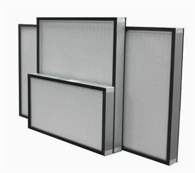 Partitionless High-Efficiency Air Filter (Thin-Profile For HVAC Terminal Filtration)