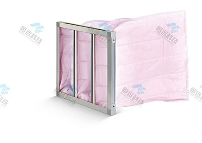 Bag Air Filters Used For Intermediate Filtration in Air Conditioning Systems