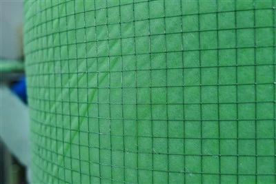 The Folded Frameless Preliminary Air Filter With A Double-layer Nylon Mesh Flat Panel
